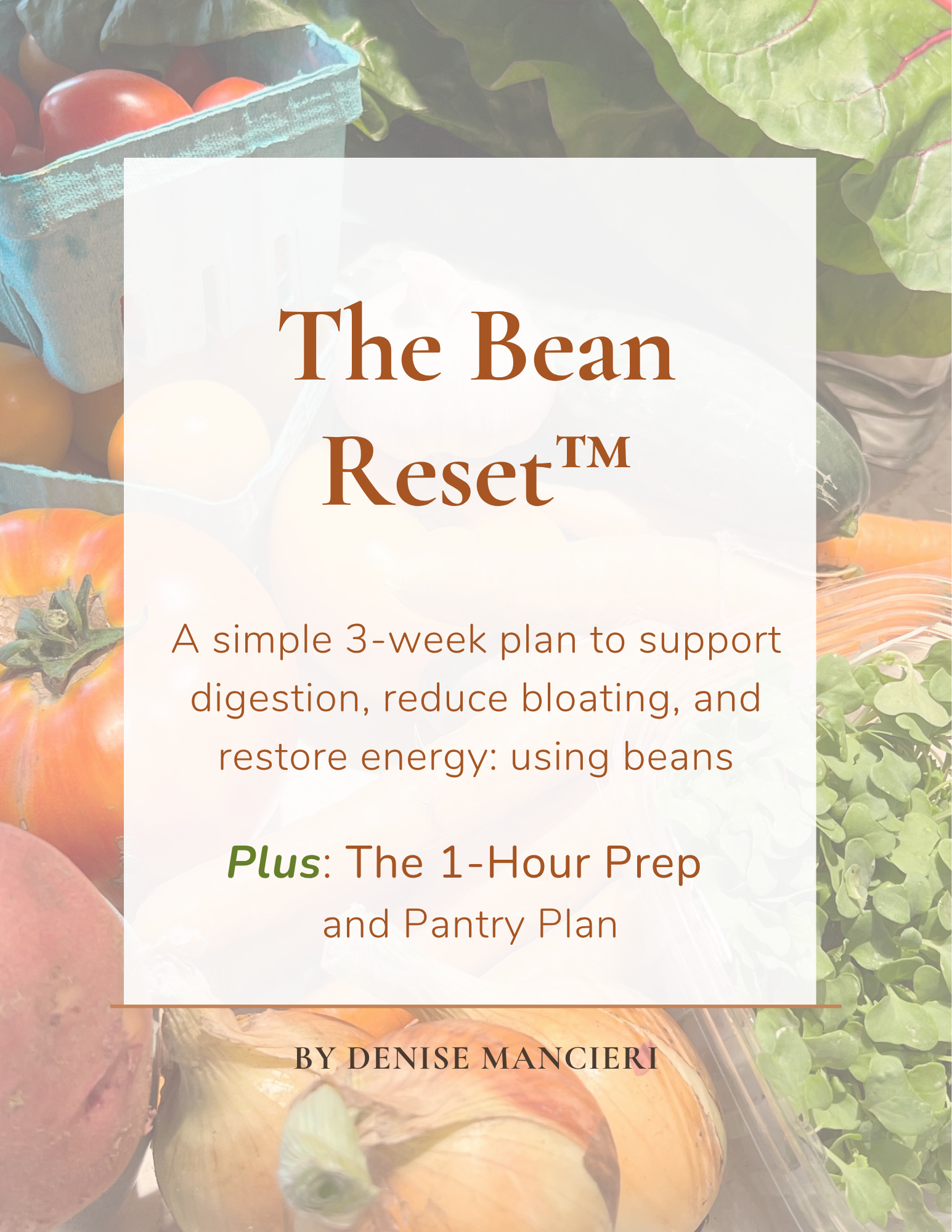 Front cover of the Bean Reset
